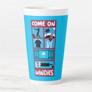 Caneca De Café Latte Críquete Windies West Indies