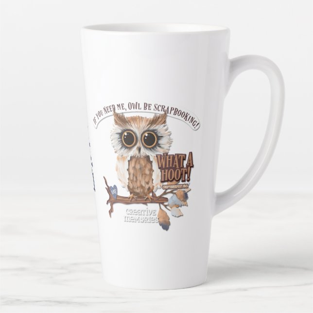 Caneca De Café Latte Croptoberfest 2023 Lg Latte Mug Personalizado (Direita)