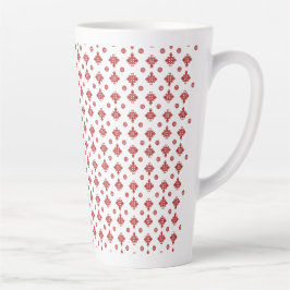 Caneca De Café Latte Cruz Escarlate Harmonia