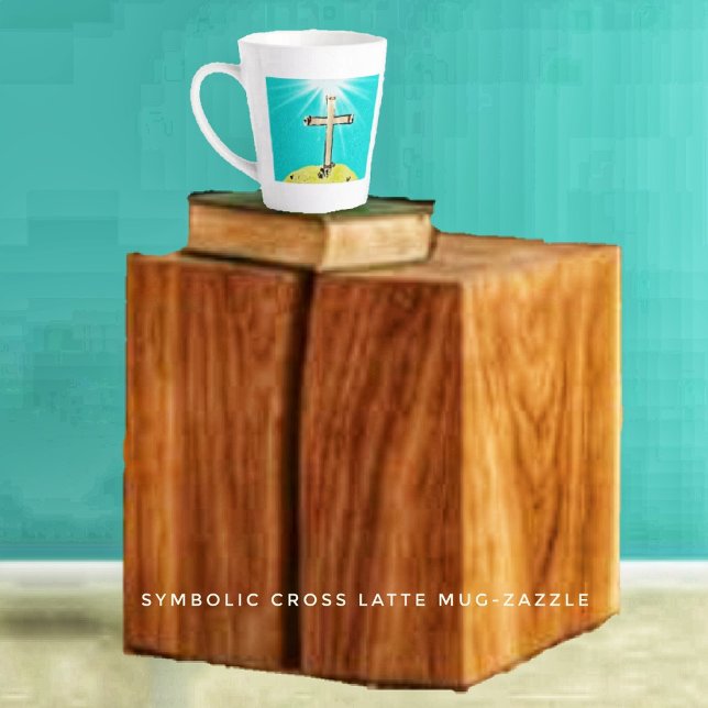 CANECA DE CAFÉ LATTE CRUZAMENTO SIMBÓLICO (Criador carregado)