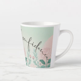 Caneca De Café Latte Cultivar Confiança Considerada