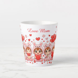 Caneca De Café Latte Custom Love Mug | Mother’s Day & Valentine Gift