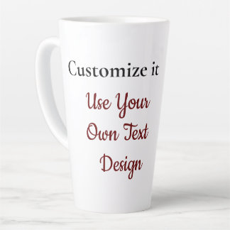 Caneca De Café Latte Custum Mug