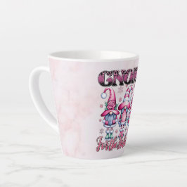 Caneca De Café Latte Cute Christmas Gnome Mug