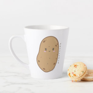 Caneca De Café Latte Cute Kawaii Potato Japonês