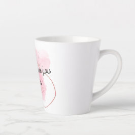 Caneca De Café Latte Cute Pink Mug ( Inspirational Mug )