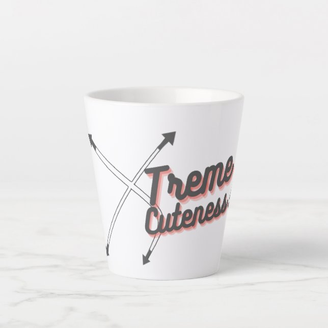 Caneca De Café Latte Cuteza Extrema (Frente)