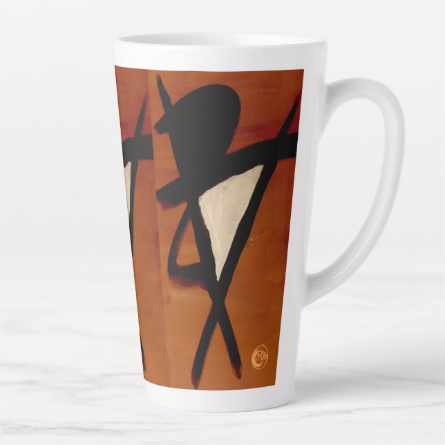 Caneca De Café Latte Dab Latte Mug (Direita)