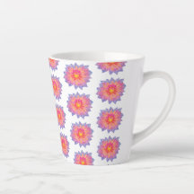 Dahlia Latte Mug