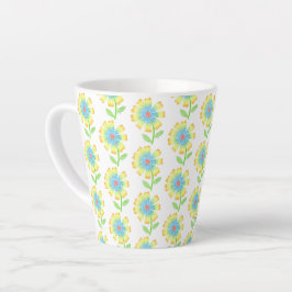 Caneca De Café Latte Daisy Latte Mug