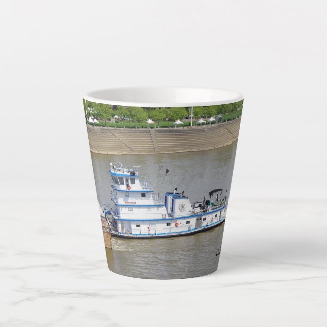 Caneca De Café Latte Dale Artigue latte mug (Frente)