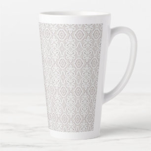 Caneca De Café Latte damasco