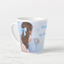 Caneca de Café Latte de Manifestação | Presente pa