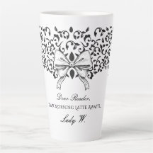Dear Reader Regencycore Bow Ornate Floral Script