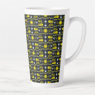 Caneca De Café Latte Decoração de acampamento de Caravana