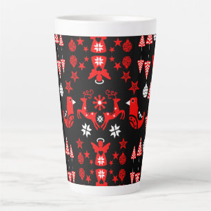 Caneca De Café Latte Decoração sazonal de casa escandinava