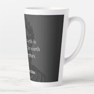 Caneca De Café Latte Definindo Valor: Marcus Aurelius em Valores