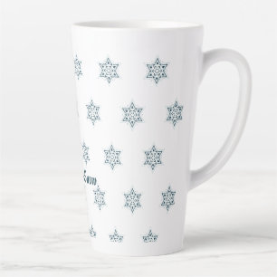Caneca De Café Latte Deixe-a nevar lata