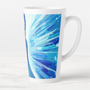 Caneca De Café Latte Deixe Ir