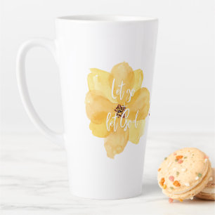 Caneca De Café Latte Deixem que Deus Cristo Fé Bíblia Jesus
