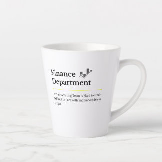 Caneca De Café Latte Departamento Financeiro Café Mug