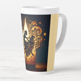 Caneca De Café Latte Derreter Dançarino de Flamenco