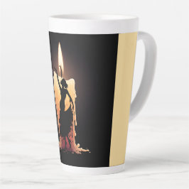 Caneca De Café Latte Derreter Dançarino de Flamenco