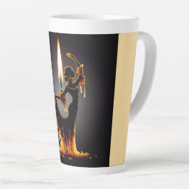 Caneca De Café Latte Derreter Dançarino de Flamenco