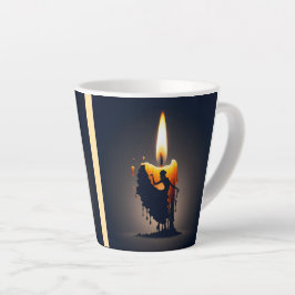 Caneca De Café Latte Derreter Dançarino de Flamenco