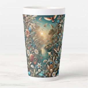 Caneca De Café Latte Descubra o encantamento em cada passo