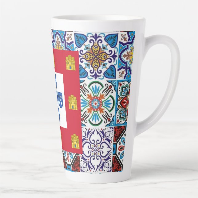 Caneca De Café Latte desenhos portugueses  (Direita)