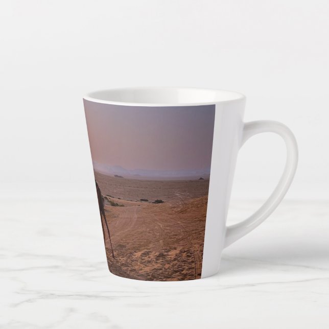 Caneca De Café Latte Desert landscape (Direita)