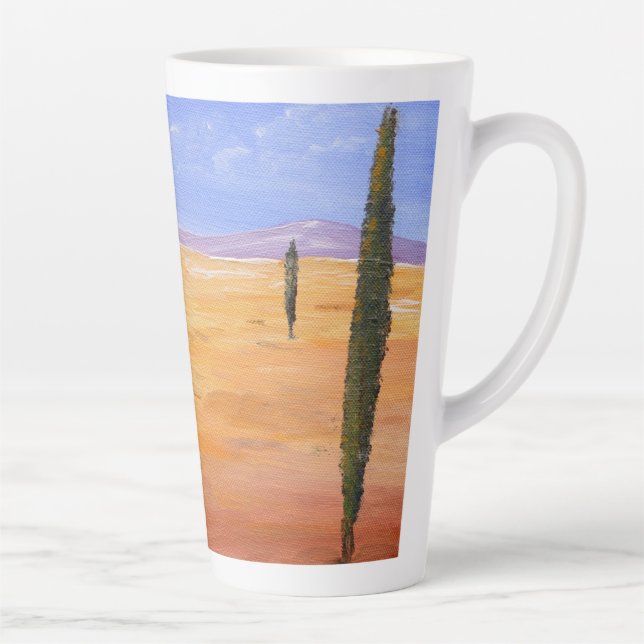 Caneca De Café Latte Deserto - Surreal (Direita)