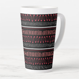 Caneca De Café Latte Design 2019 de Late MUG Jimette