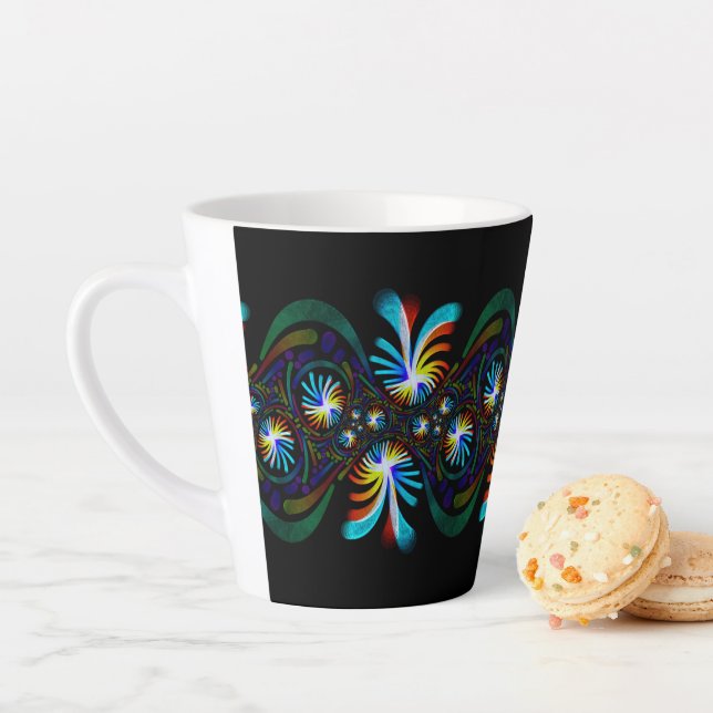 Caneca De Café Latte Design 2019 de Late MUG Jimette (In Situ)