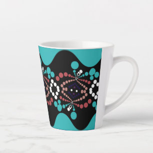 Caneca De Café Latte Design 2021 de Late MUG Jimette