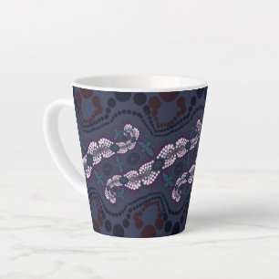 Caneca De Café Latte Design 2021 de Late MUG Jimette