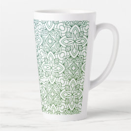 Caneca De Café Latte design de arte criativa Latte Mug