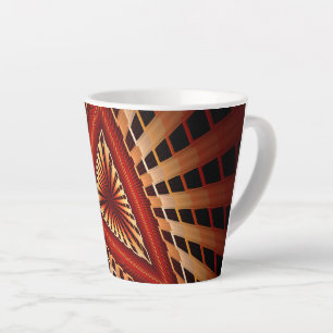 Caneca De Café Latte design de Gráfico Frágil Moderno de Rede Fantástic
