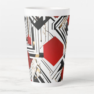 Caneca De Café Latte design de luxo grande