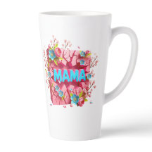Design de Parede Rachada 3D MAMA com Flores Vibran
