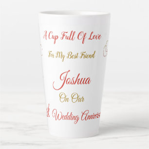 Caneca De Café Latte Design Latte Mug Personalizada de 1rua