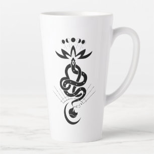 Caneca De Café Latte Design original para a impressão Cobra de 2025, Le