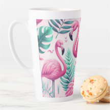 Design tropical Flamingo rosa