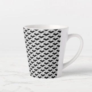 Caneca De Café Latte designs de abstrato frequentemente empurram os lim