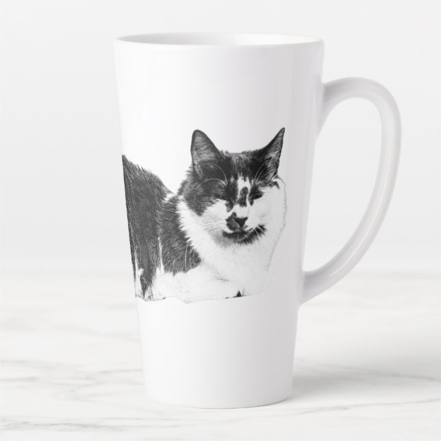 Caneca De Café Latte Deslizador Suave (Direita)