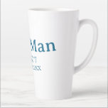 Caneca De Café Latte despedida de solteiro padrinho adicionar nome mode<br><div class="desc">desenho</div>