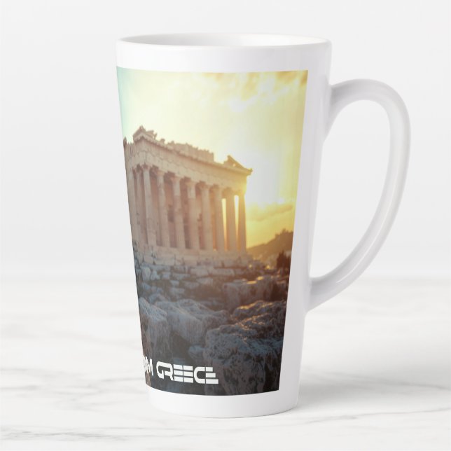 CANECA DE CAFÉ LATTE DEUSA GREGA ANTIGA (Direita)