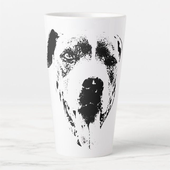 Caneca De Café Latte Devilish Grin (Frente)