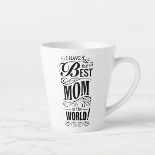 Caneca De Café Latte Dia da mãe Latte Mug